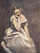 La melancolie (mk11) Jean Baptiste Camille  Corot